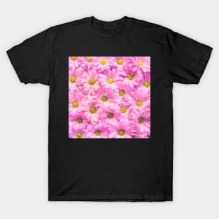 Pretty Pink Gerbera Flowers T-Shirt